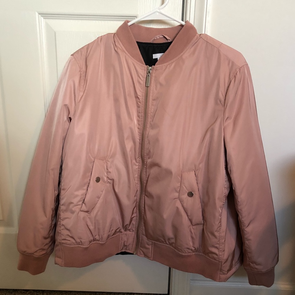 Pink BP bomber jacket